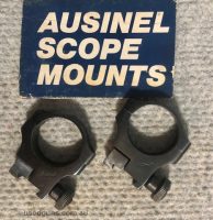 Ausinel 1" rimfire rifle mounts. Quality Australian blued steel mounts to suit 14-16mm dovetail recievers. Phone 0429849007. If reply by email please forward re