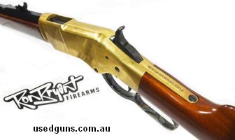 Uberti 1866 Golden Boy sporting rifle 44-40 in great nick low round count, overnight air freight from WA can be arranged to a dealer of your choice