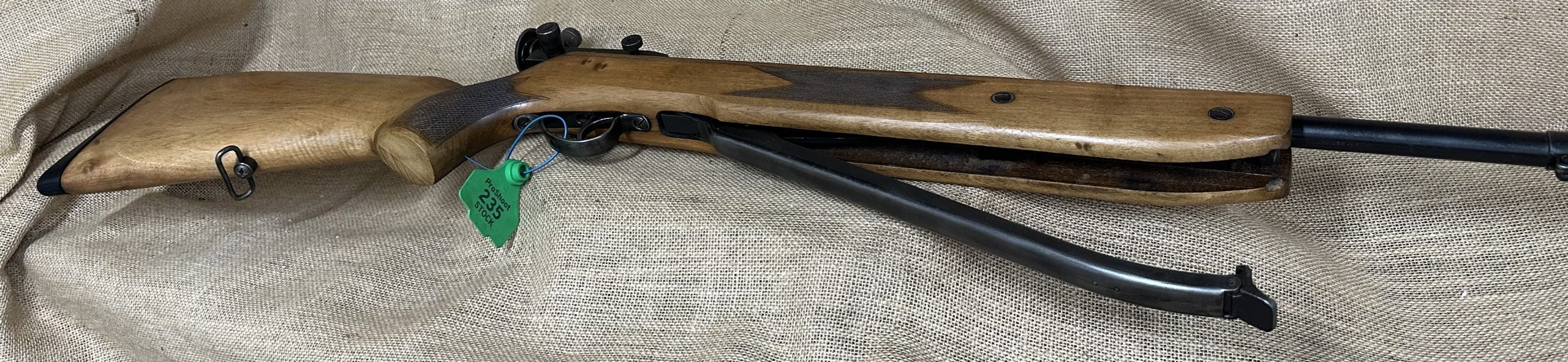 #235/282 Made in Germany, shoots reasonably strong. I list all my guns as Fair unless they are new, it is up to you to judge what condition they are in. If your