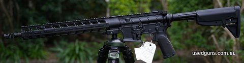 PWS Mk 116 MOD2-M in 223 Wylde. Rifle is unfired, brand new still with factor grease, and ships in the box as pictured. Please email genuine enquiries, ensuring