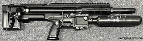 Reduced from $4500 to clear. One only! Game changing Skout EPOCH air rifle in 22 cal. 25" Barrel. Electronic trigger. Check out the specs online, these are awes