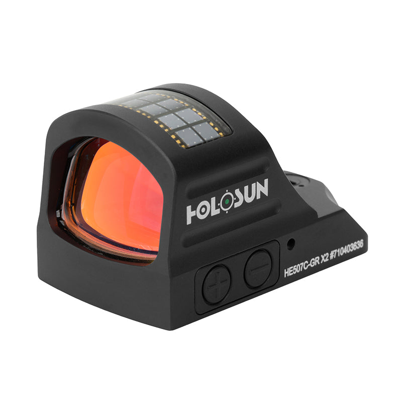 HOLOSUN HE507C-GR X2 MINATURE REFLEX 2 MOA DOT / 32 MOA CIRCLE