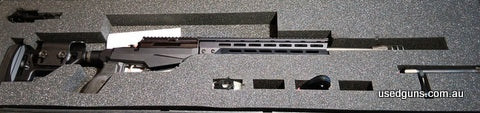 Tikka T3x TAC A1, 20" barrel, Bought new 4k, very comfortable to fire, only fired 20 rounds, love this gun, I have nerve damage in my hands, can't use any more.